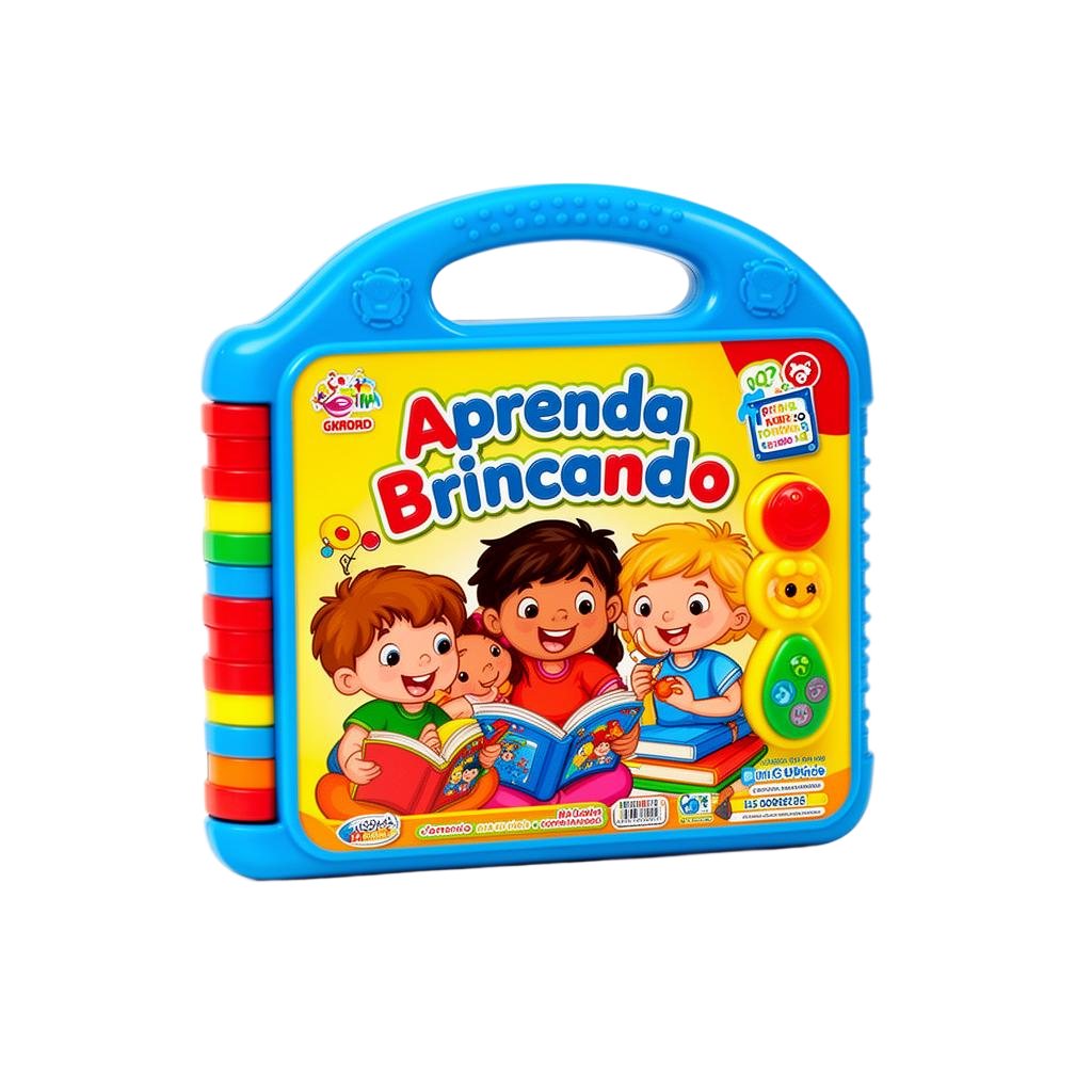 Livro Interativo Bilíngue Aprenda Brincando